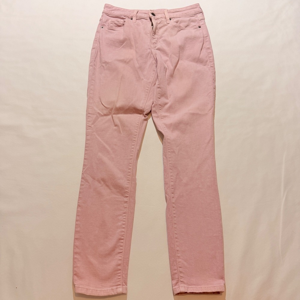 Universal Thread Straight Jeans Women 6/28R Pink Stretch Repreve 2019